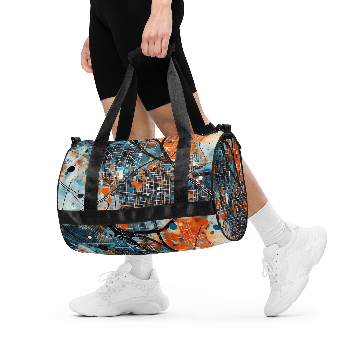 All-over print gym bag