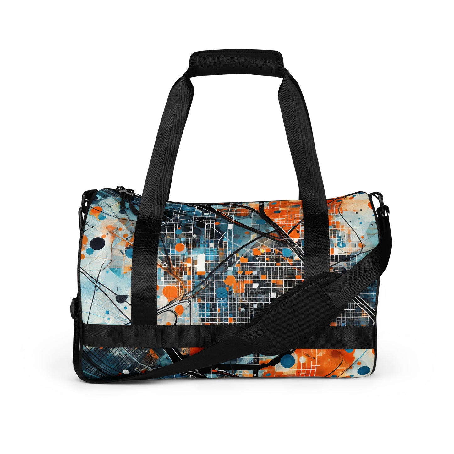 All-over print gym bag
