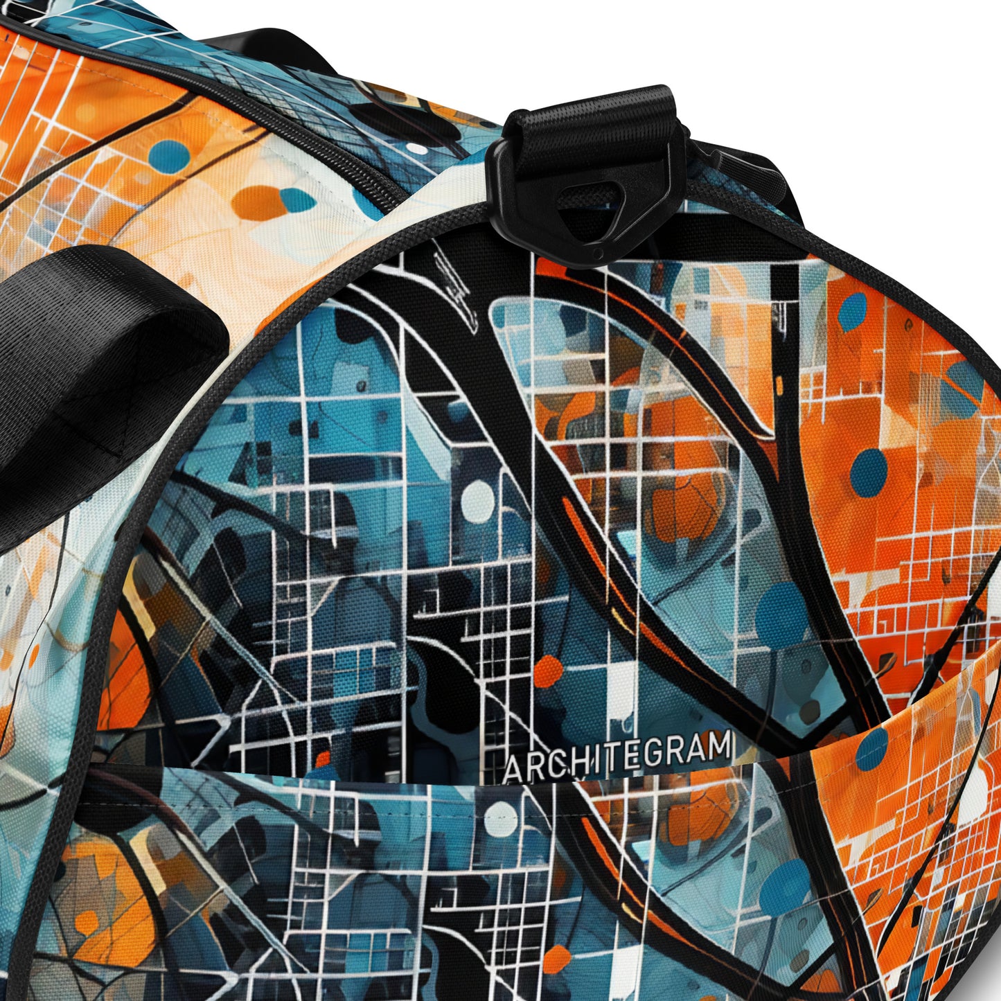 All-over print gym bag