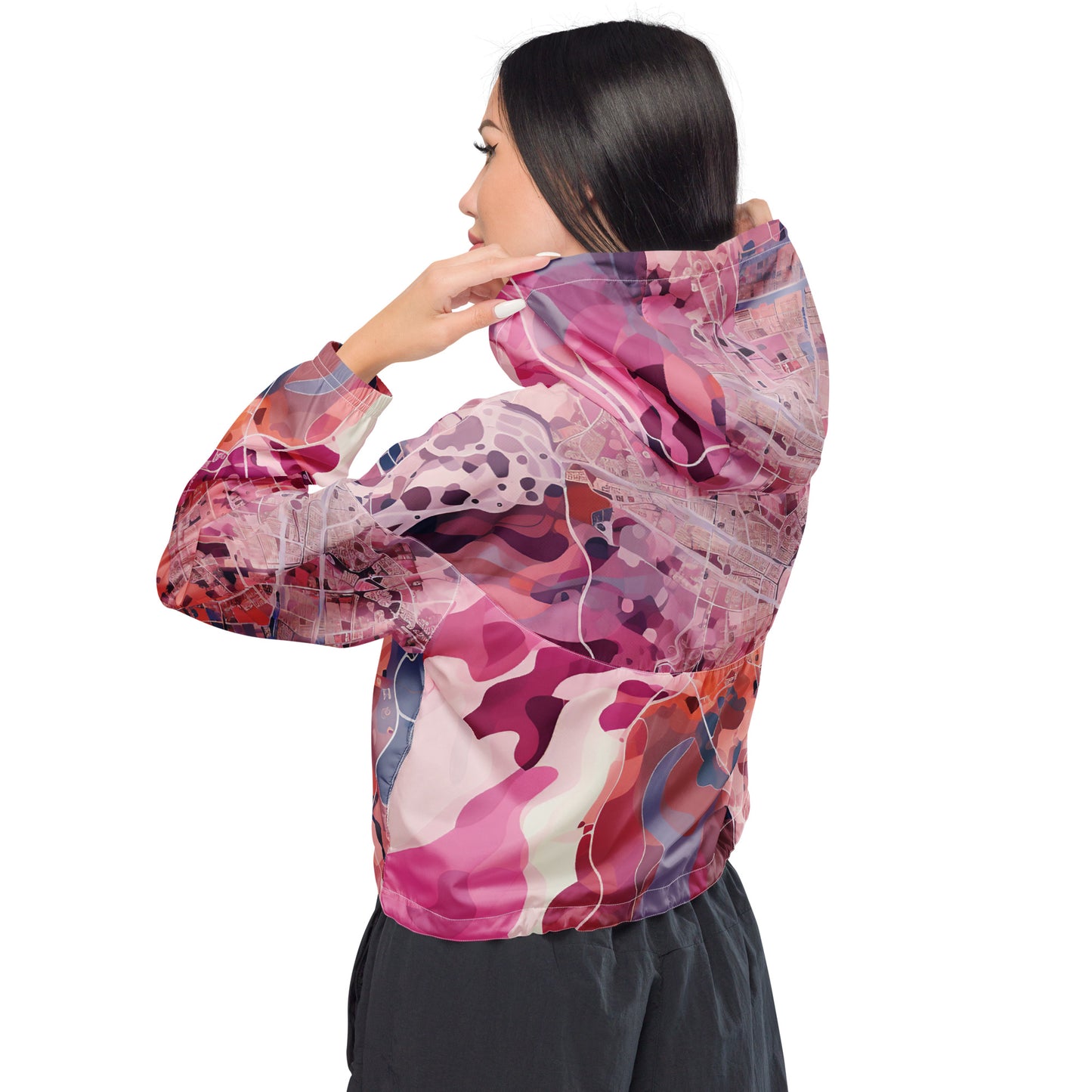 Women’s cropped windbreaker