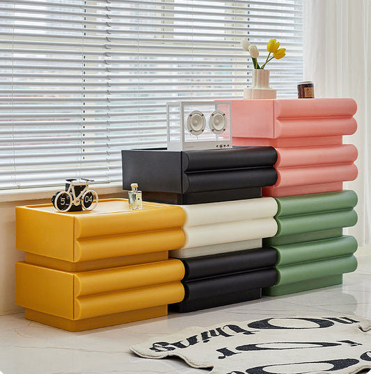 Customizable Plastic Drawer Cabinet with Modular Design-0