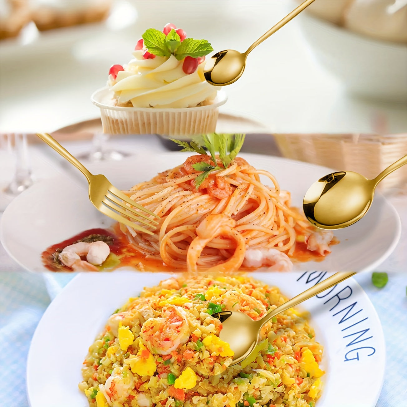 30pcs Portuguese Stainless Steel Flatware Set - Mirror Polish Heavy-Duty 410 Cutlery Suitable for, Weddings, Catering, Dishwasher Safe Utensils for Banquets, Parties, Hotels, Cafes - Elegant Tableware Gift for Events & Birthd