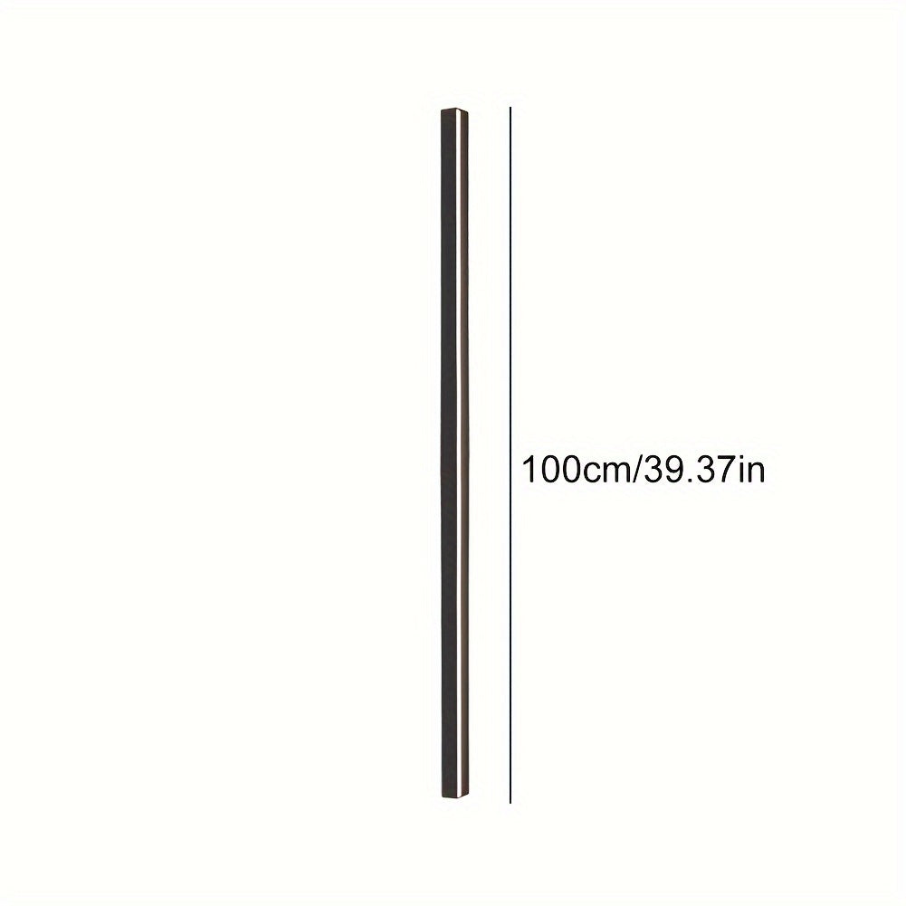 1pc Modern Garden Pattern Wall Lamp, Waterproof Long Wall Lamp Outdoor, Simple High-end Wall Lamp, Lamps Can Be Used For Outdoor Corridors, Balconies, Courtyards, Aisles, Exterior Walls, Staircase Lights