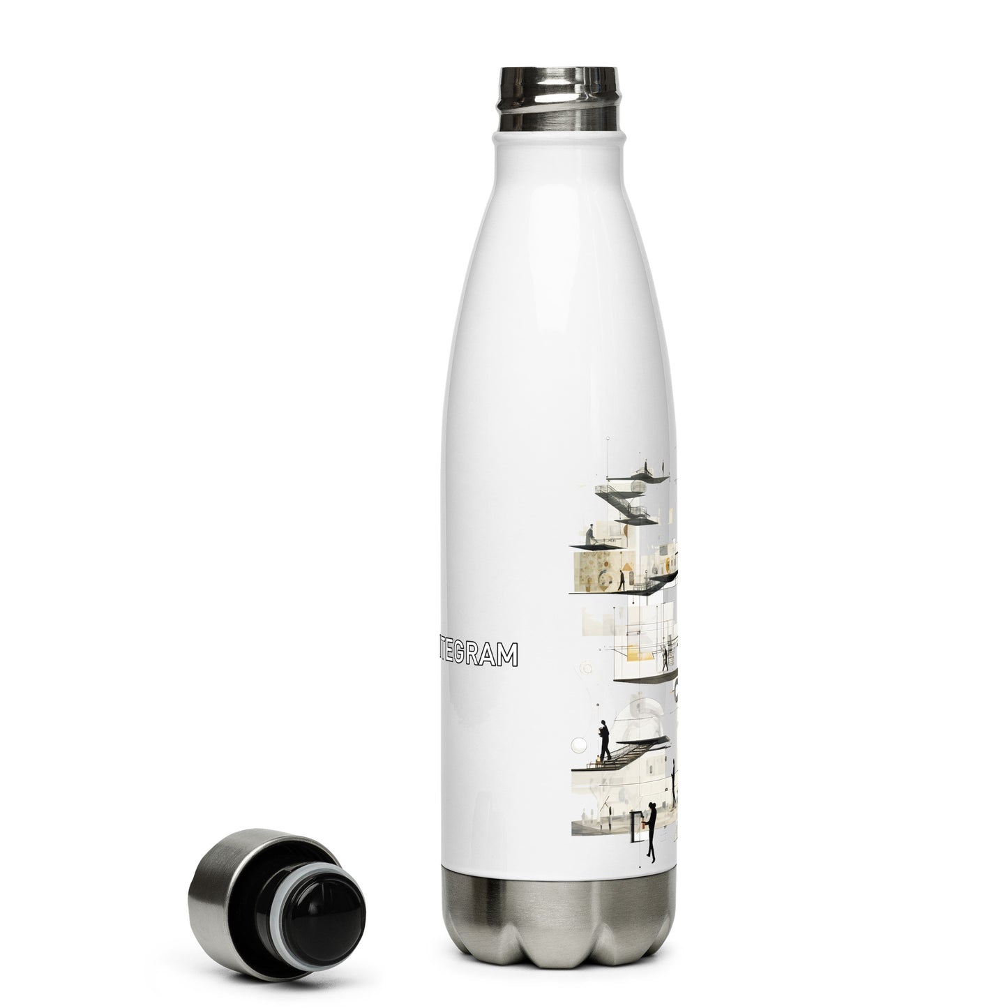 Botella de agua de acero inoxidable